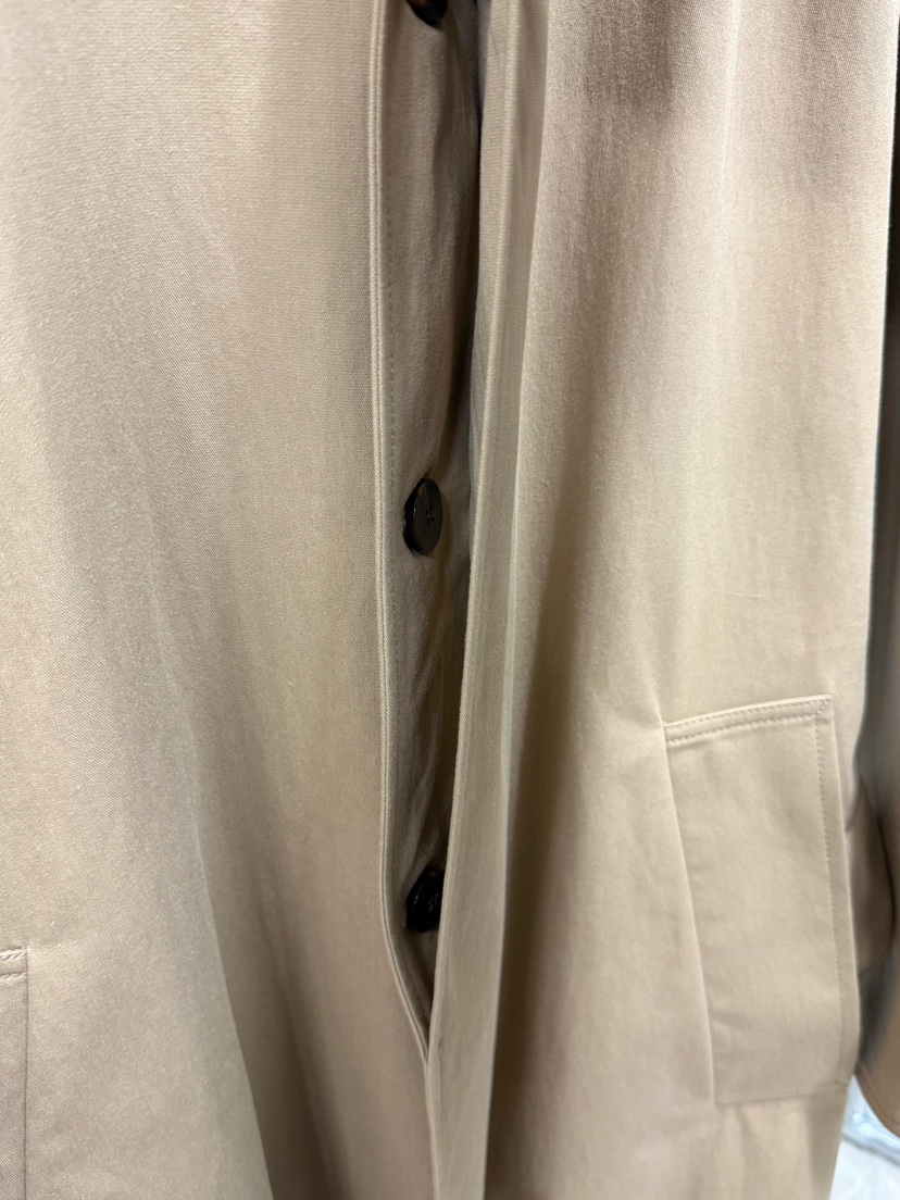 EE97韓國直郵女士新品真品時尚人氣休閑推薦長款風衣長款EE97長款風衣
