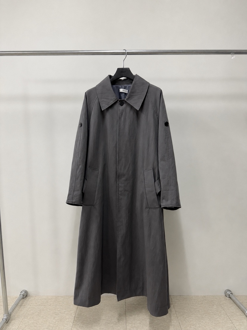 EE97韓國直郵女士新品真品時尚人氣休閑推薦長款風衣長款EE97長款風衣圖色2
