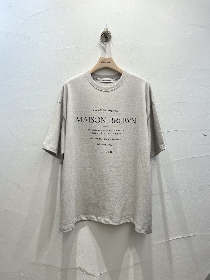 BROWN PAPER東大門直郵女裝新品人氣熱賣時尚推薦真品T恤BROWN PAPERT恤圖色1