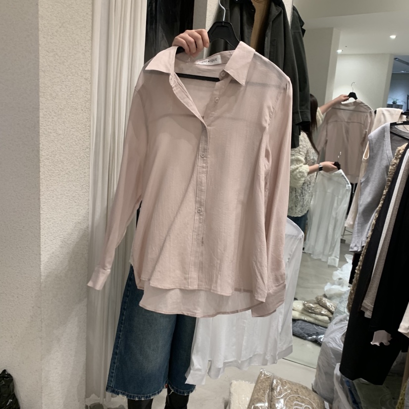 SSENIQUE東大門代購女士新款熱賣休閑人氣推薦襯衫蕾絲衫SSENIQUE襯衫/蕾絲衫圖色2