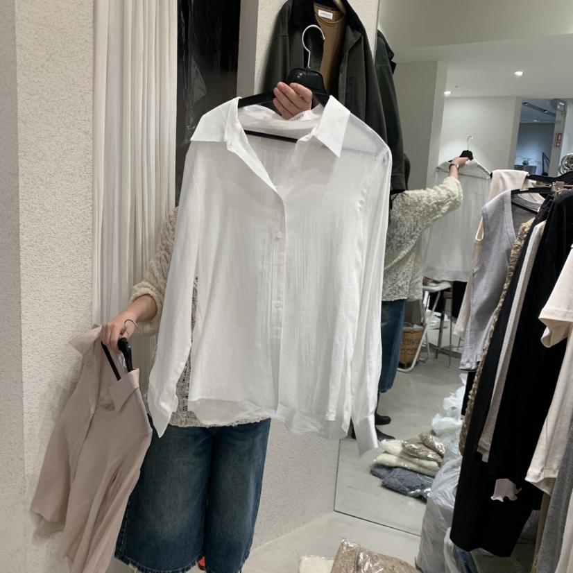 SSENIQUE東大門代購女士新款熱賣休閑人氣推薦襯衫蕾絲衫SSENIQUE襯衫/蕾絲衫圖色3