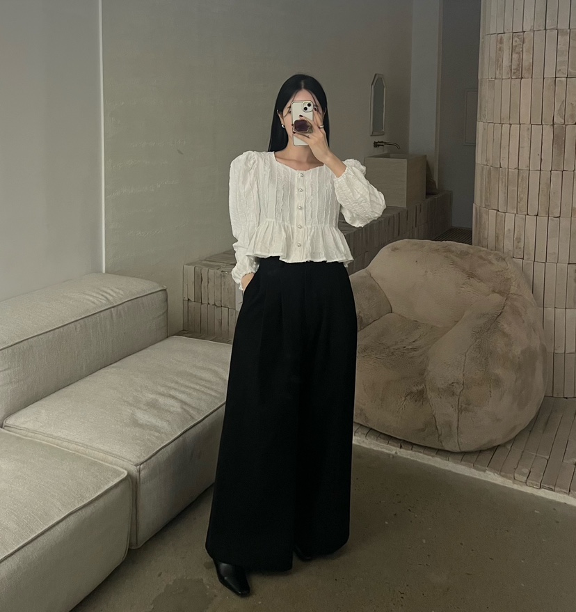 AMUSE SEOUL韓國代購女裝新款人氣休閑時尚推薦襯衫蕾絲衫AMUSE SEOUL襯衫/蕾絲衫
