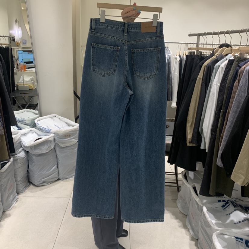 NAVYBURST韓國直郵女裝新品熱賣時尚真品推薦人氣休閑牛仔褲NAVY BURST牛仔褲