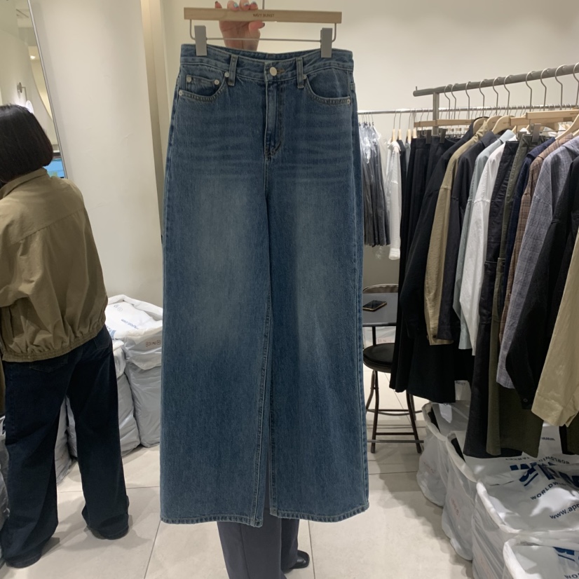 NAVYBURST韓國直郵女裝新品熱賣時尚真品推薦人氣休閑牛仔褲NAVY BURST牛仔褲圖色1