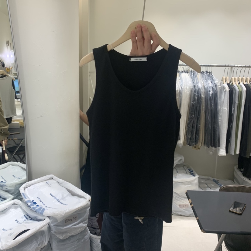 NAVYBURST東大門直郵女士新品休閑熱賣人氣推薦真品吊帶背心NAVY BURST吊帶/背心圖色3黑