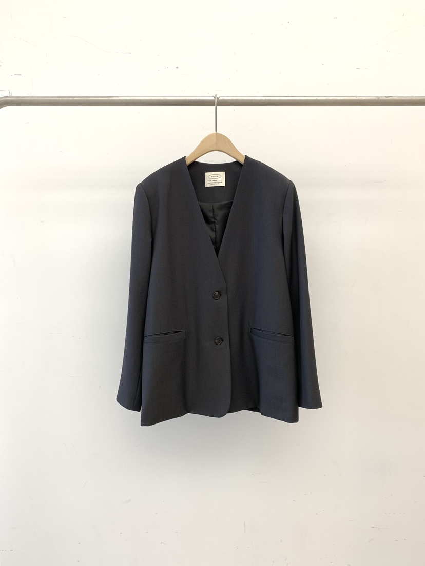 KNOCK韓國直郵女士新品休閑推薦真品熱賣人氣時尚西裝西服KNOCK西裝/西服圖色2墨色