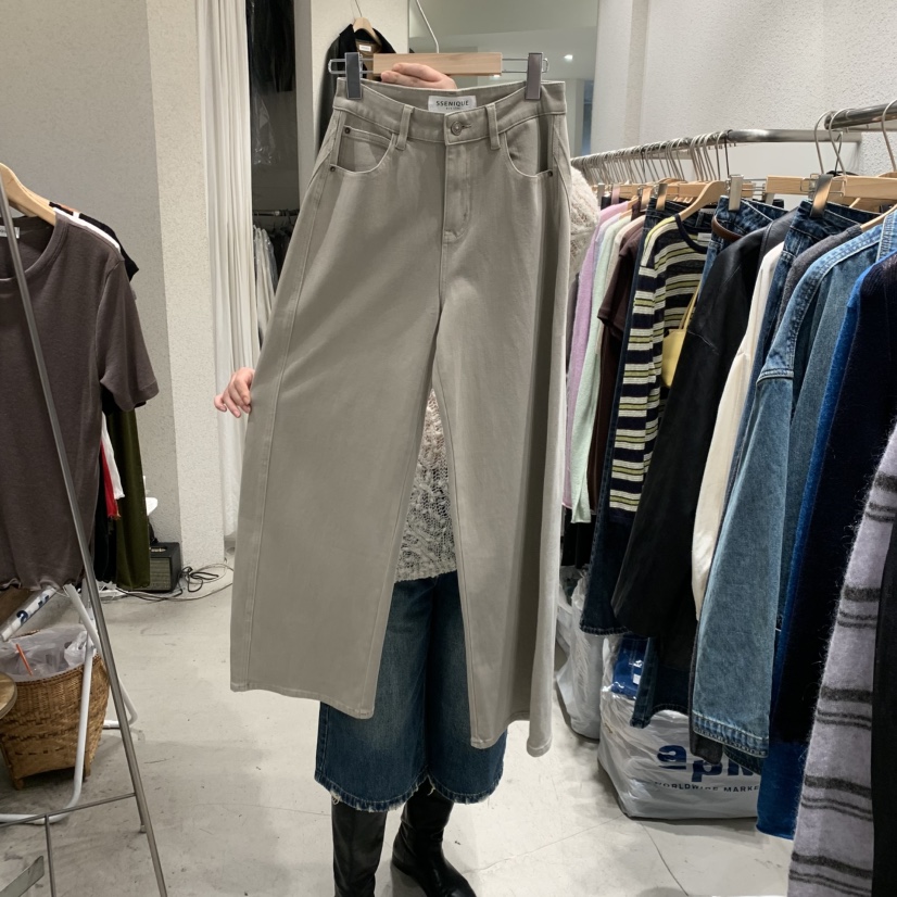 SSENIQUE東大門實拍女裝新品時尚真品熱賣推薦人氣休閑褲SSENIQUE休閑褲圖色1米