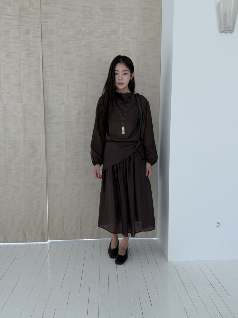 TORRE東大門代購女裝新款時尚真品休閑推薦人氣熱賣連衣裙TORRE連衣裙圖色2