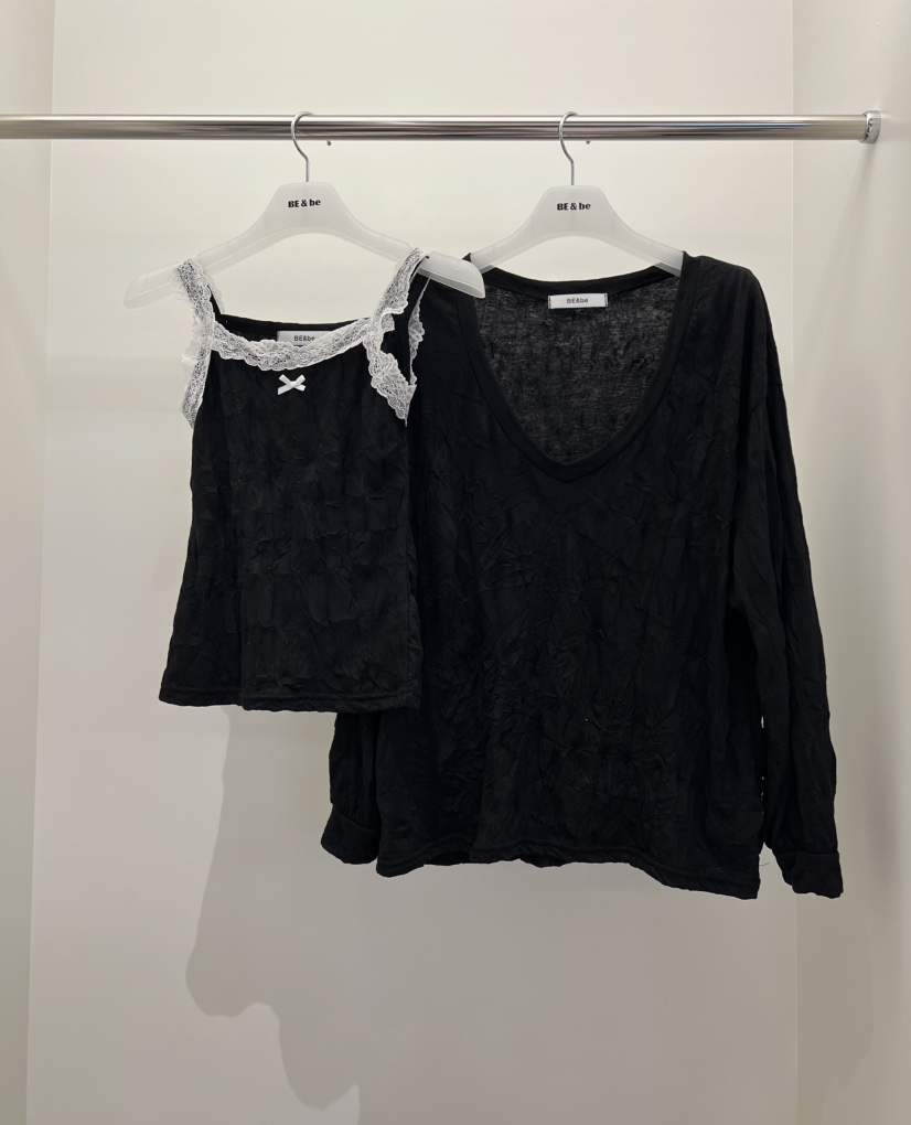 BE&amp;BE東大門實拍女士新款真品時尚推薦人氣套裝V領套裝BE&amp;BE套裝