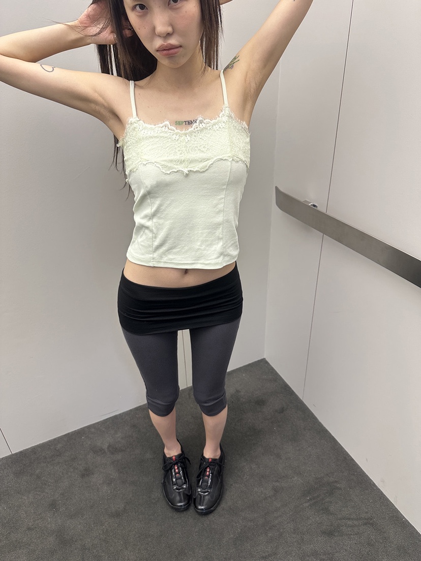AWESOME SAUCE東大門直郵女裝新品休閑真品熱賣吊帶背心AWESOME SAUCE吊帶/背心