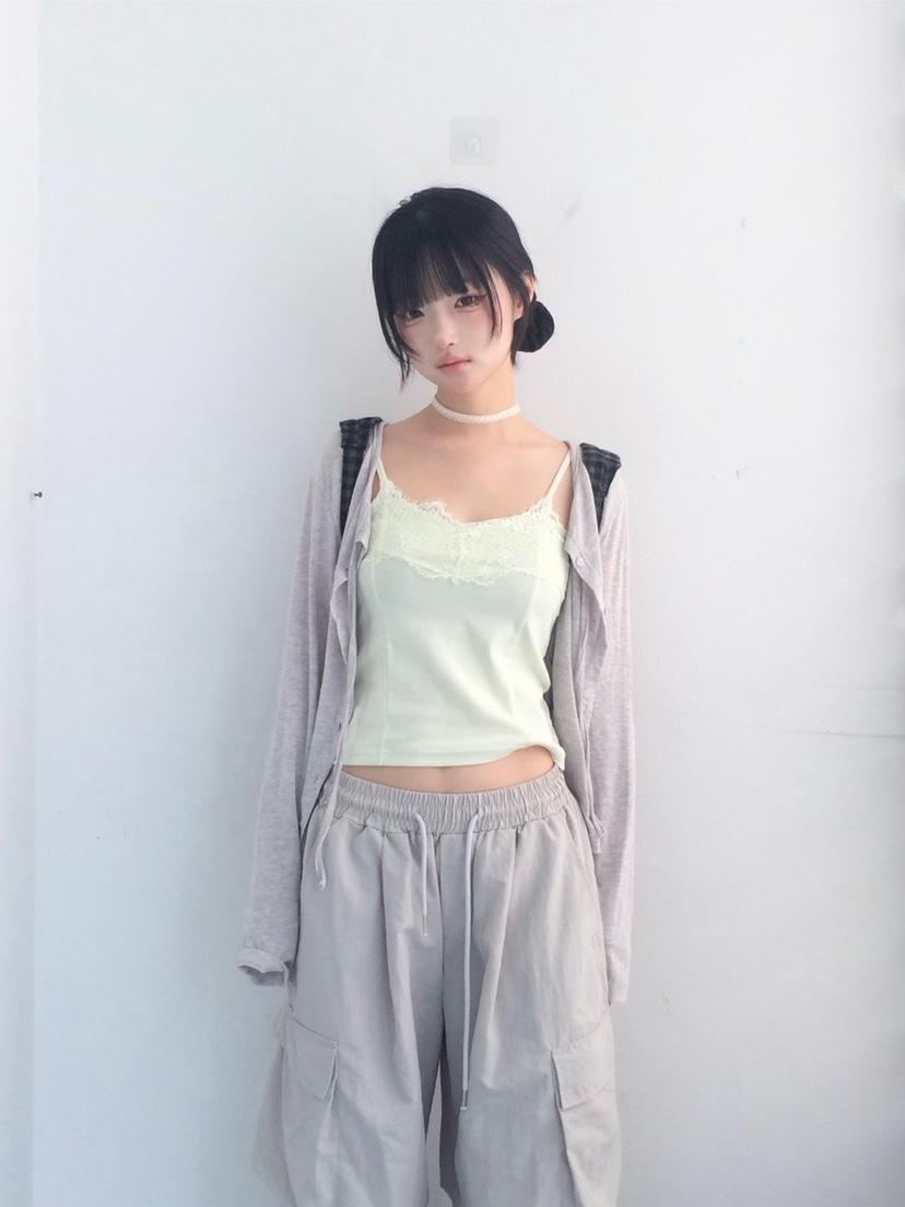 AWESOME SAUCE東大門直郵女裝新品休閑真品熱賣吊帶背心AWESOME SAUCE吊帶/背心