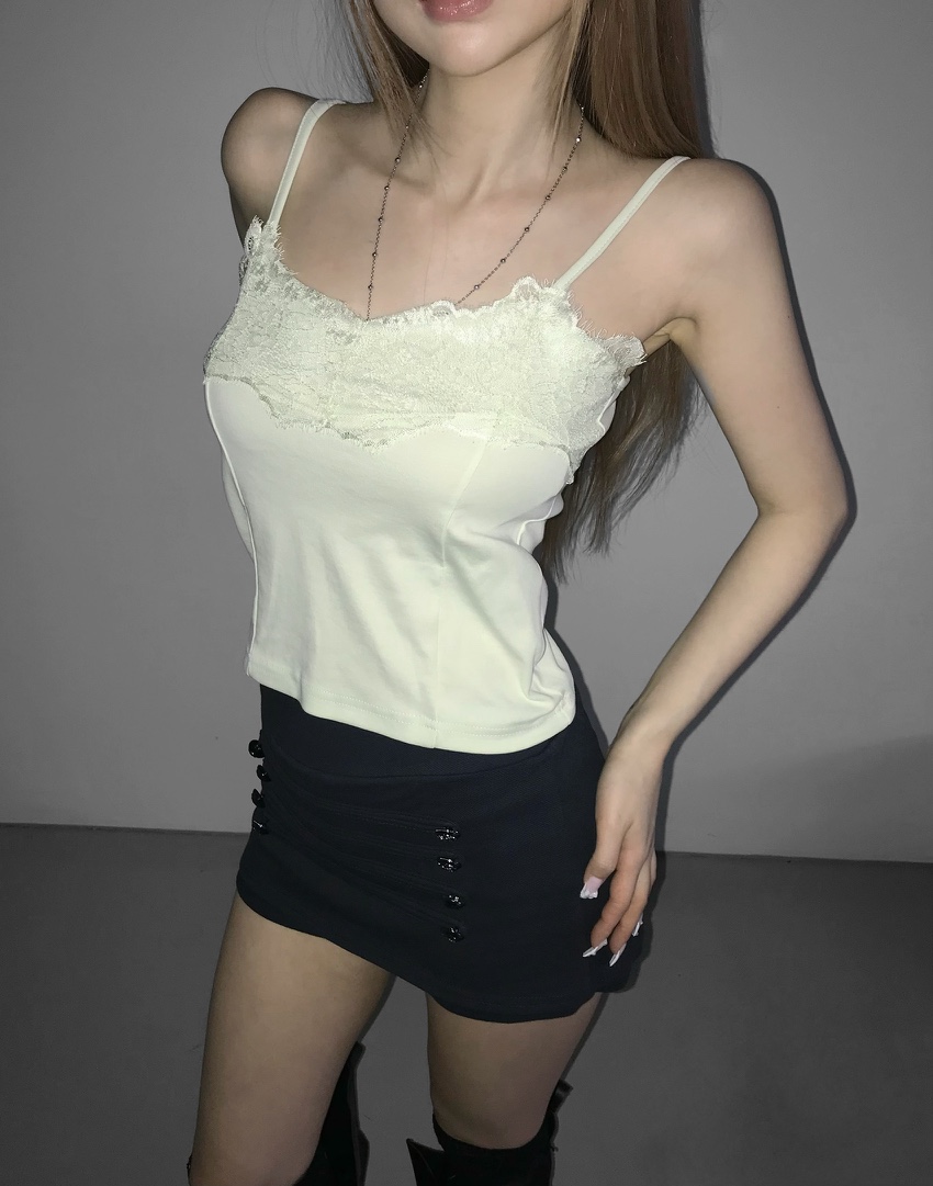 AWESOME SAUCE東大門直郵女裝新品休閑真品熱賣吊帶背心AWESOME SAUCE吊帶/背心圖色3