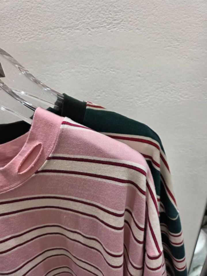 ZACCU東大門實拍女裝新品真品推薦熱賣人氣時尚連衣裙條紋ZACCU連衣裙