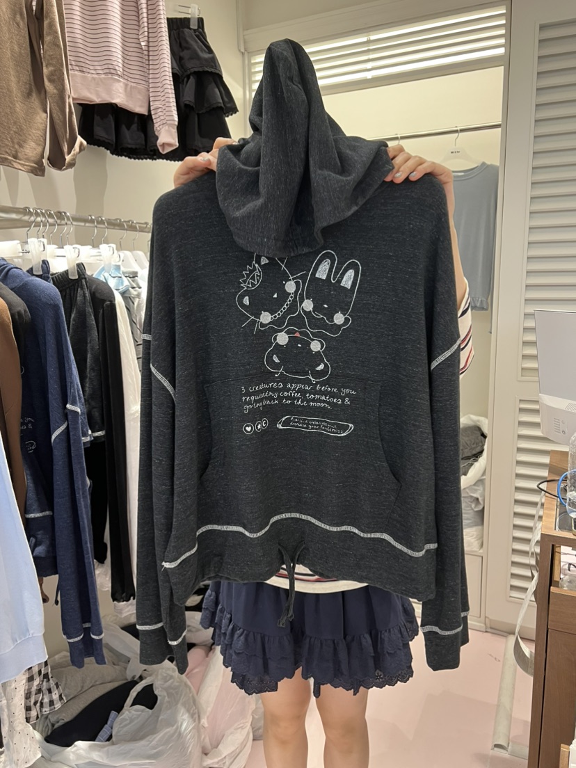 BE&amp;BE東大門代購女裝新品推薦真品休閑熱賣人氣衛衣BE&amp;BE衛衣圖色2