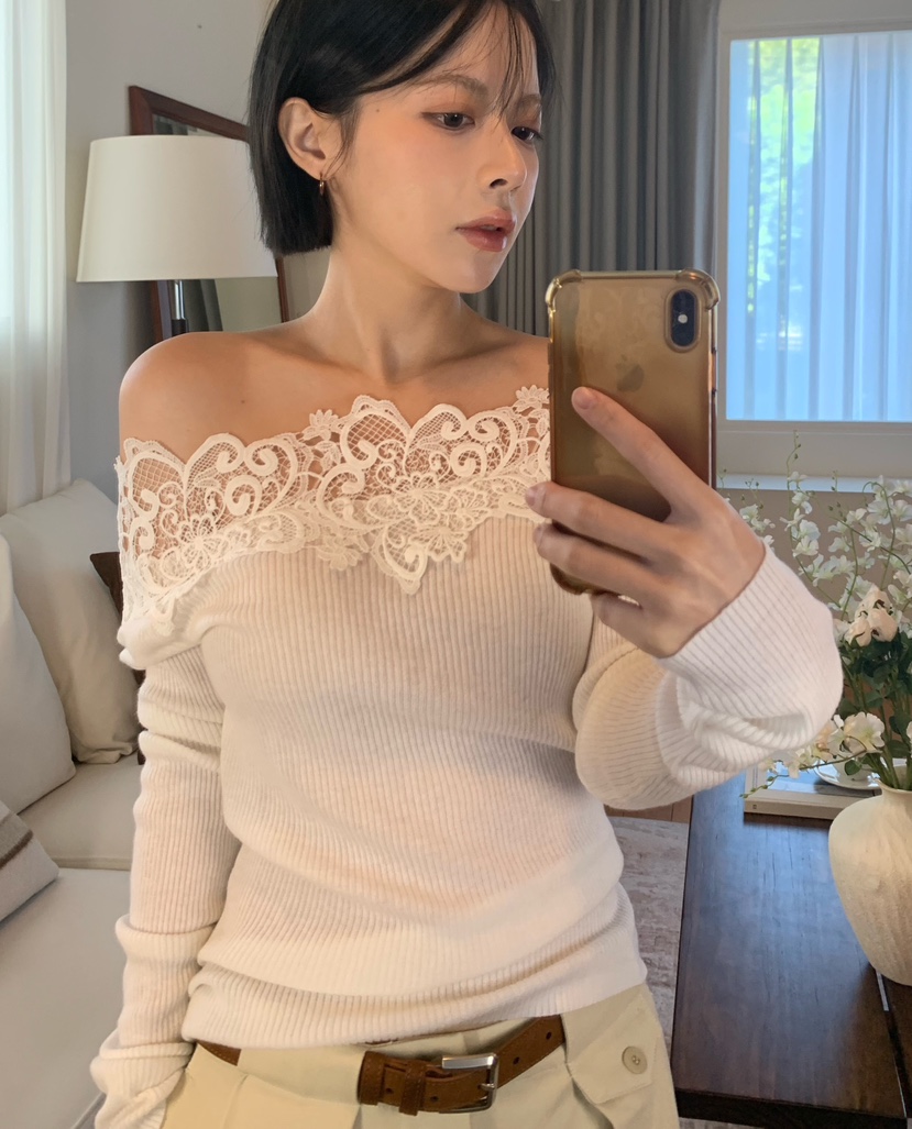 FABRIC東大門代購女士新款時尚真品人氣休閑熱賣推薦針織衫FABRIC針織衫