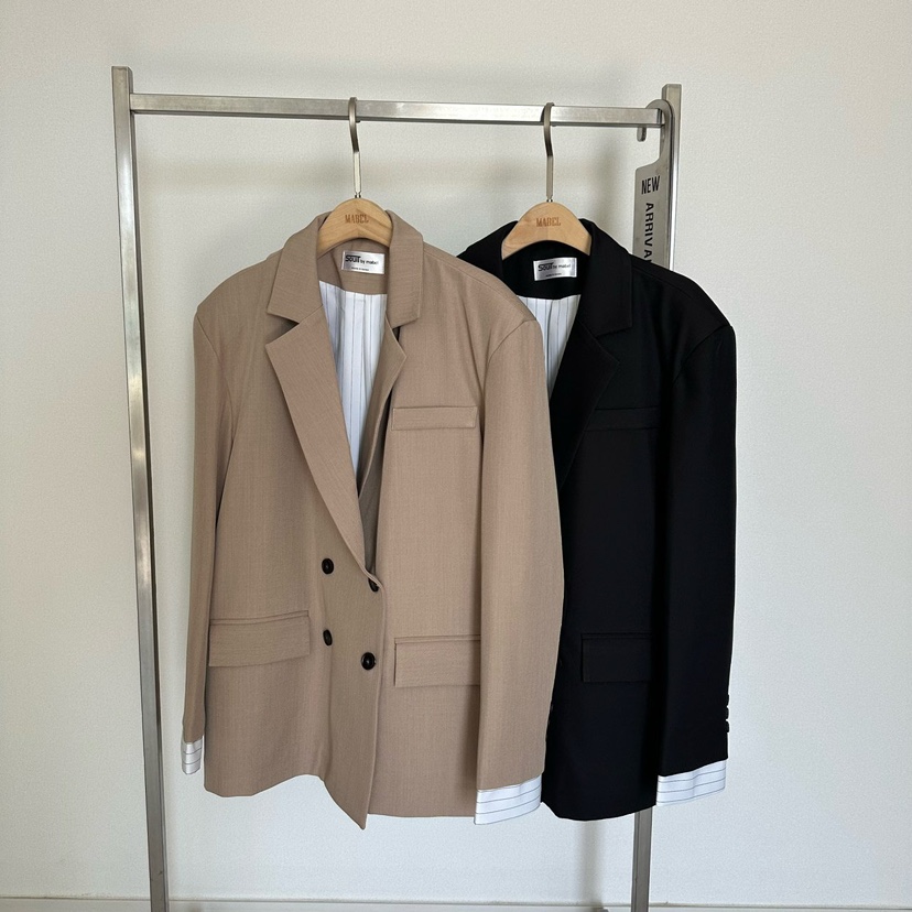 SOUIT東大門直郵女士新品熱賣推薦休閑時尚真品西裝西服開衩SOUIT西裝/西服