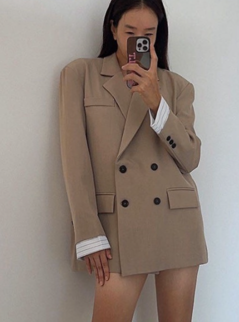 SOUIT東大門直郵女士新品熱賣推薦休閑時尚真品西裝西服開衩SOUIT西裝/西服圖色1
