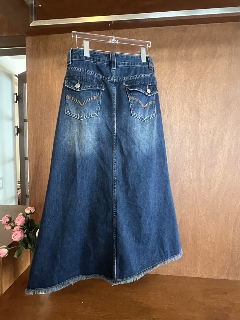 FABRIC東大門實拍女士新品推薦真品人氣時尚熱賣休閑長裙FABRIC長裙