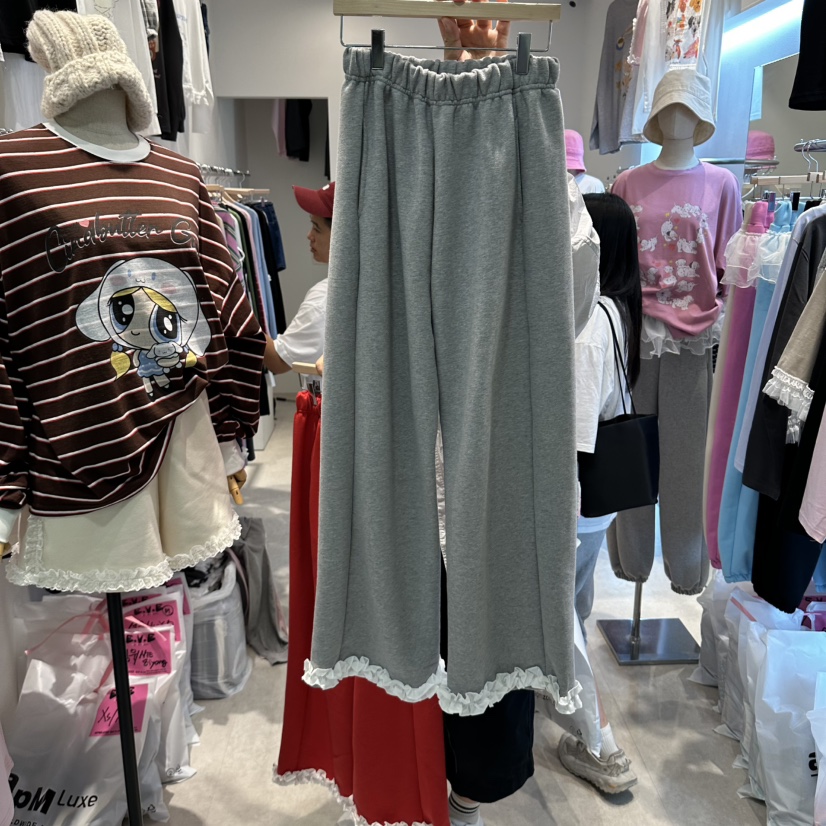EVE東大門實拍女裝新品時尚休閑人氣推薦熱賣真品休閑褲EVE休閑褲圖色1