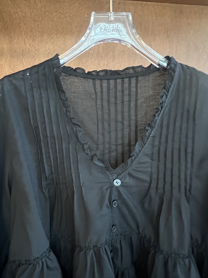 FABRIC韓國直郵女士新款熱賣真品推薦時尚人氣襯衫蕾絲衫FABRIC襯衫/蕾絲衫