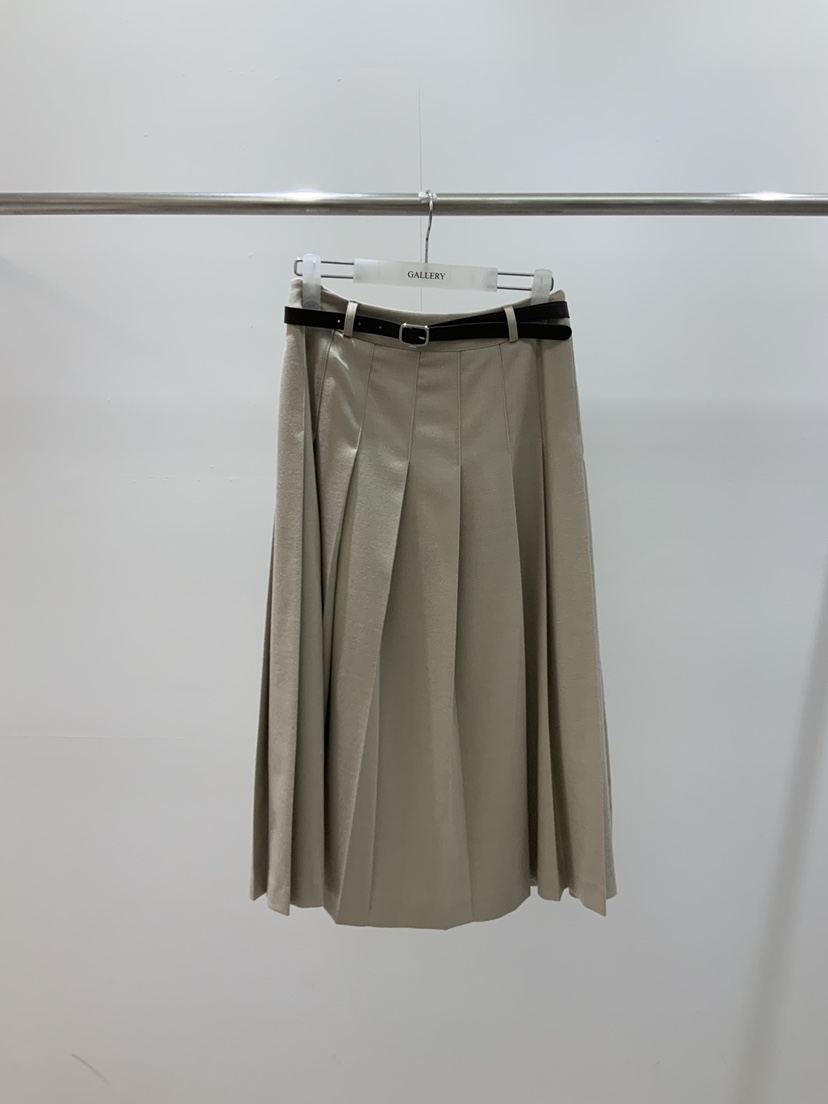 GALLERY-P東大門直郵女裝新品休閑時尚半身裙中短裙含腰帶GALLERY-P半身裙/中短裙圖色1