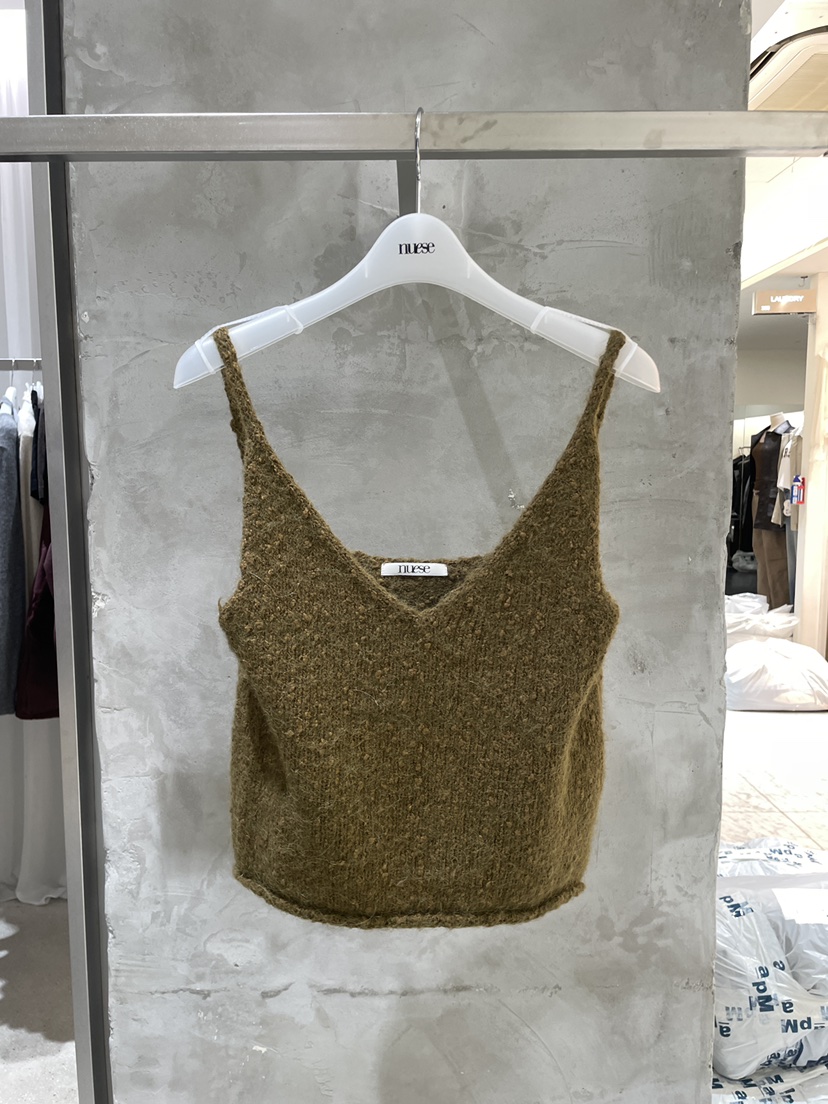NUESE東大門直郵女裝新品休閑人氣熱賣時尚推薦吊帶背心羊駝NUESE吊帶/背心圖色1