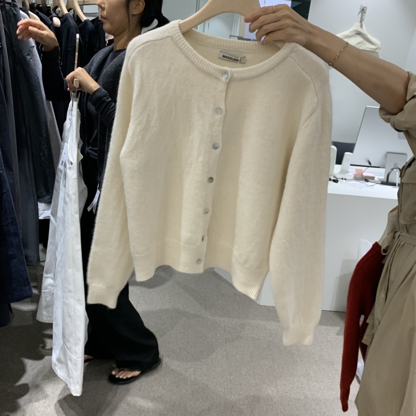 MADELEINE東大門代購女士新款時尚休閑推薦真品針織衫開衫MADELEINE針織衫圖色2