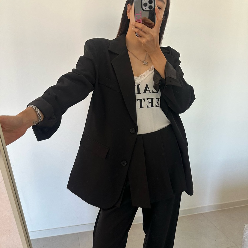 SOUIT韓國直郵女裝新品真品職業時尚人氣推薦西裝西服刺繡SOUIT西裝/西服圖色2