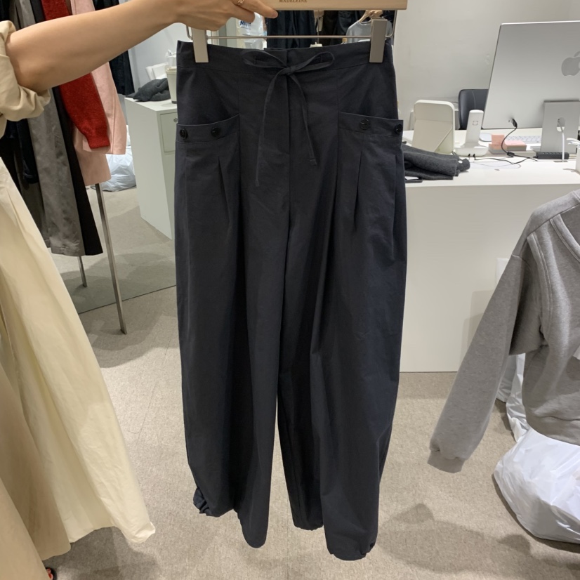 MADELEINE韓國直郵女士新款真品推薦人氣休閑熱賣休閑褲紐扣MADELEINE休閑褲圖色2