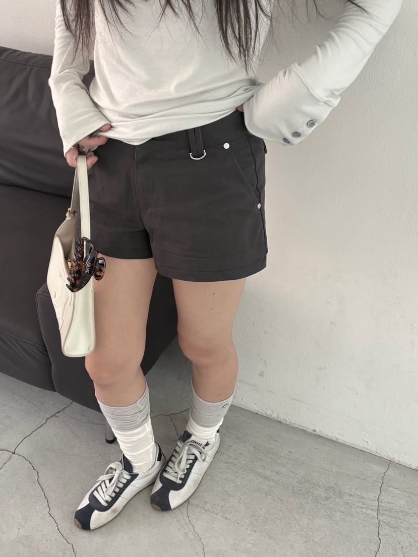 MUGE韓國代購女裝新品真品休閑人氣時尚推薦熱賣短褲疊穿MUGE短褲