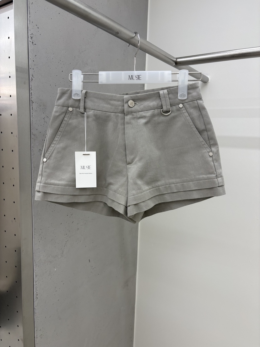 MUGE韓國代購女裝新品真品休閑人氣時尚推薦熱賣短褲疊穿MUGE短褲圖色1