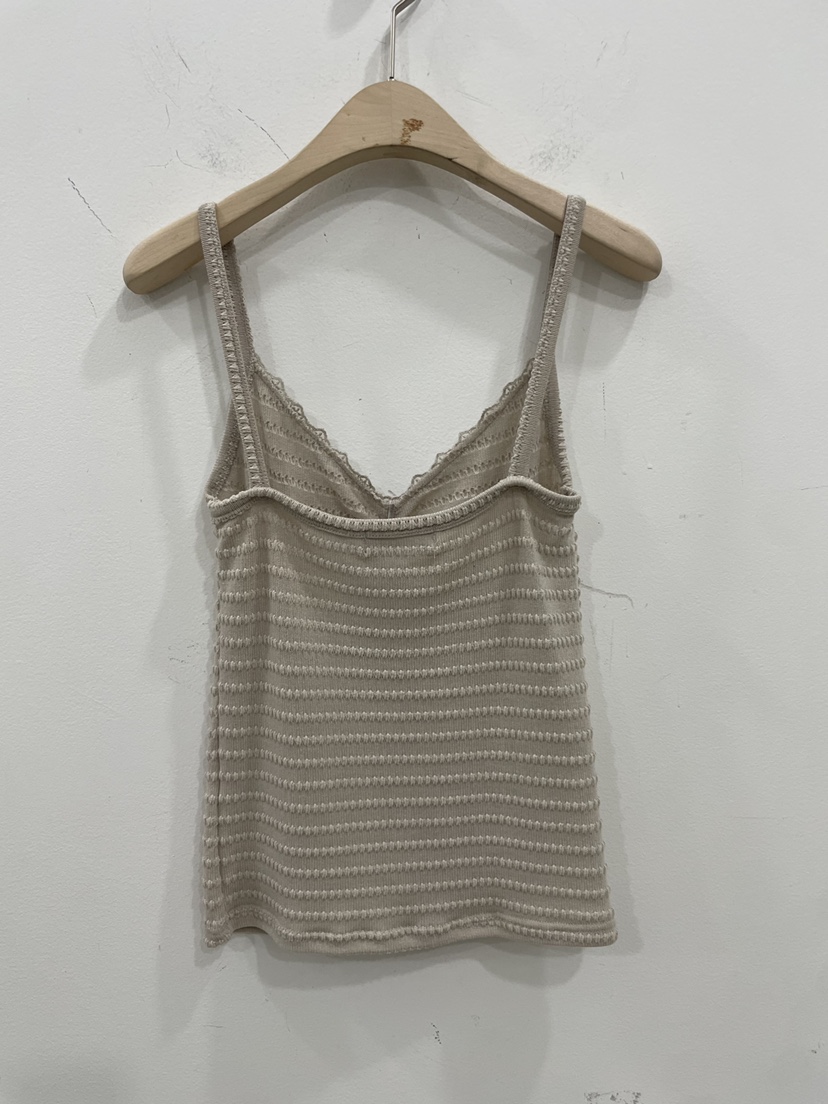 REIZ韓國代購女裝新款人氣休閑推薦熱賣時尚吊帶背心刺繡REIZ吊帶/背心
