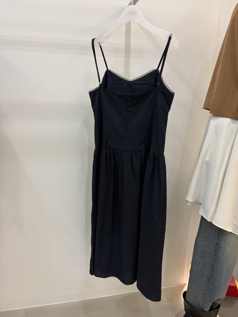 MYO東大門實拍女裝新款時尚真品人氣推薦熱賣休閑連衣裙格子MYO連衣裙