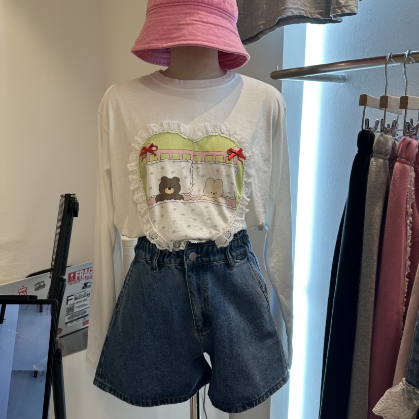 EVE韓國直郵女裝新款推薦人氣休閑熱賣時尚真品長袖T恤EVE長袖T恤圖色2