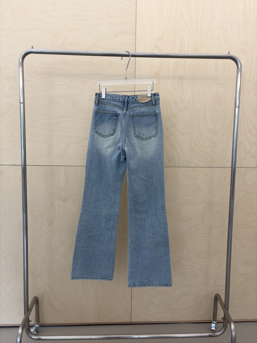 LIMERENCE東大門直郵女士新品人氣推薦休閑時尚牛仔褲喇叭LIMERENCE牛仔褲