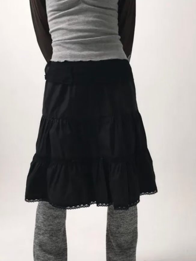 MYCABINET東大門直郵女士新品時尚真品熱賣休閑半身裙中短裙MYCABINET半身裙/中短裙