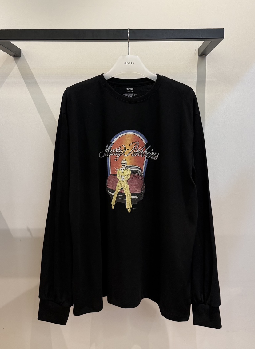 MUYBIEN韓國直郵女裝新款休閑熱賣真品時尚人氣推薦長袖T恤MUYBIEN長袖T恤圖色2