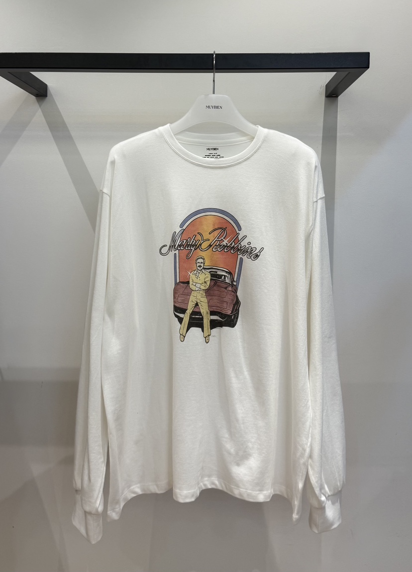 MUYBIEN韓國直郵女裝新款休閑熱賣真品時尚人氣推薦長袖T恤MUYBIEN長袖T恤圖色3