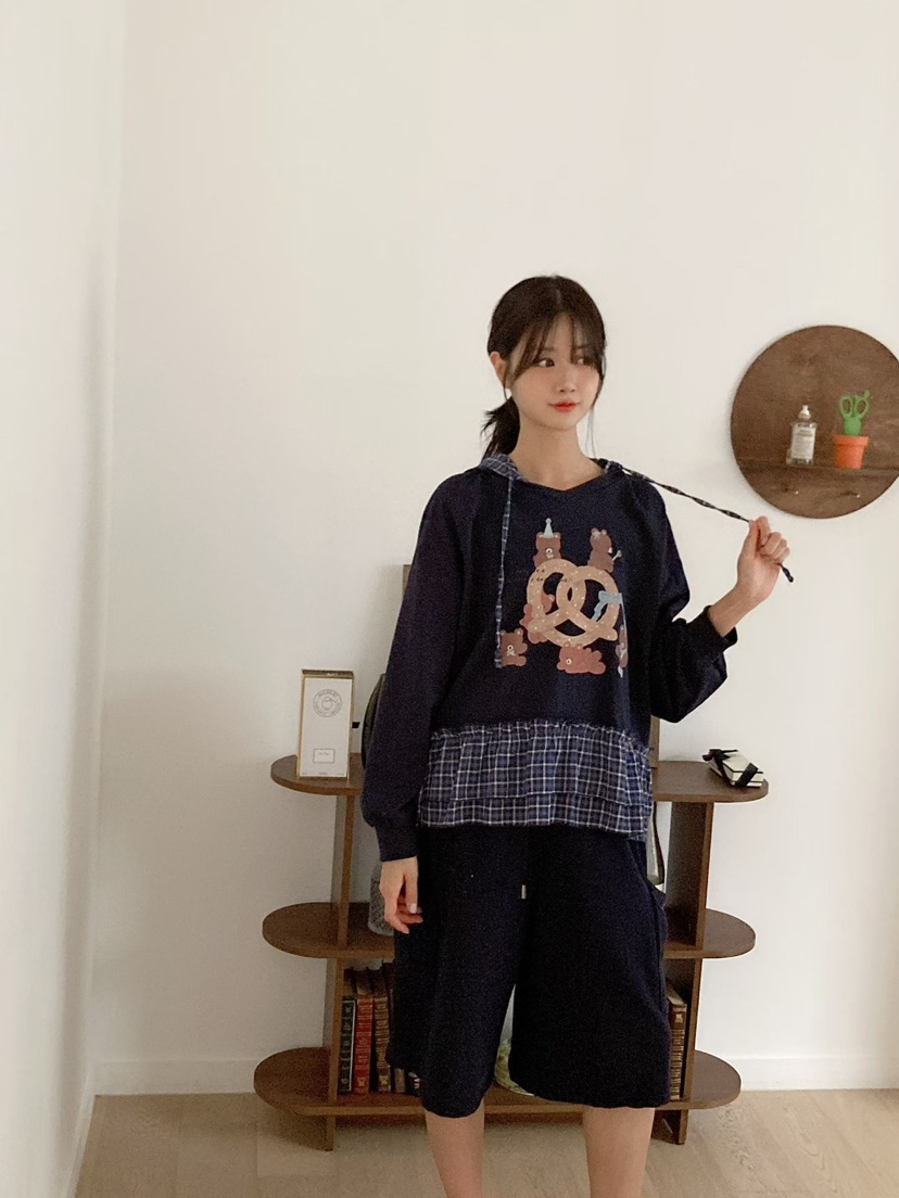 BE&amp;BE東大門代購女裝新款熱賣休閑時尚人氣真品衛衣BE&amp;BE衛衣