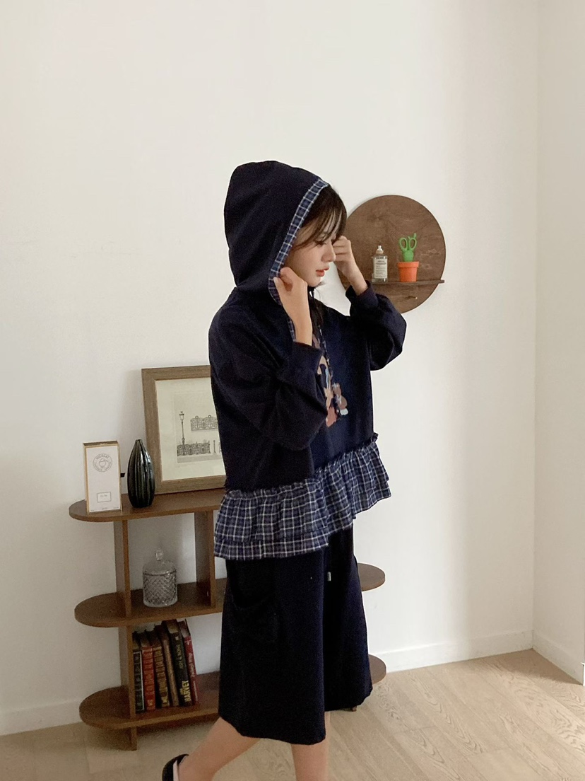 BE&amp;BE東大門代購女裝新款熱賣休閑時尚人氣真品衛衣BE&amp;BE衛衣
