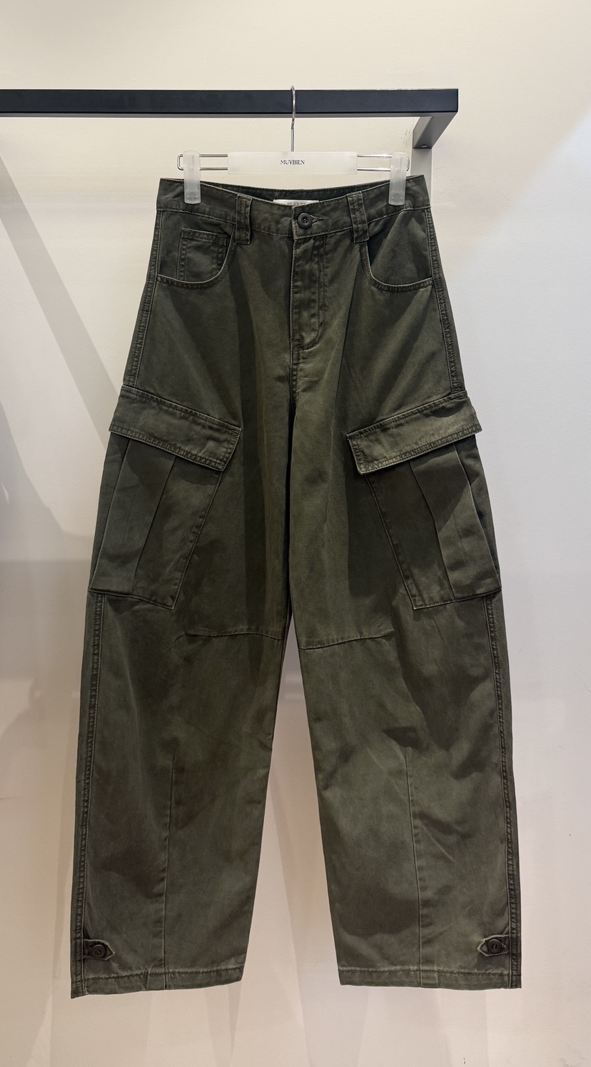 MUYBIEN東大門代購女裝新品真品人氣推薦時尚休閑熱賣休閑褲MUYBIEN休閑褲圖色1