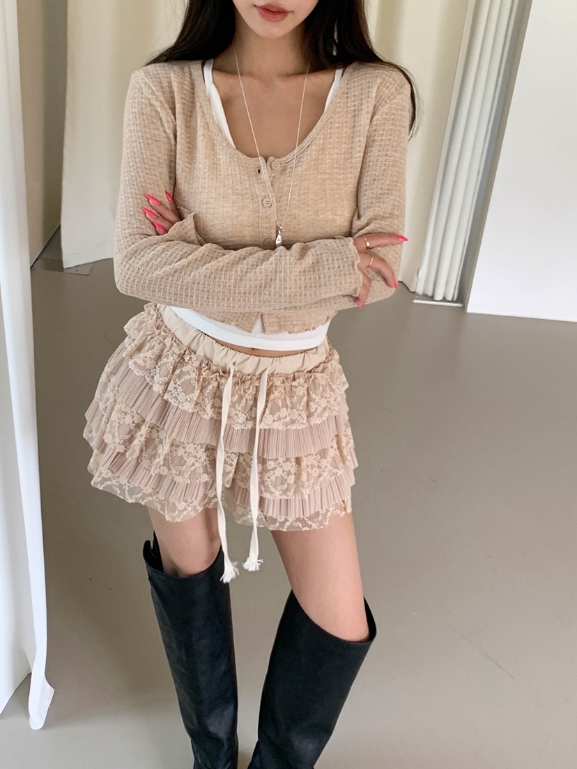 VELEN東大門實拍女裝新款人氣推薦休閑熱賣真品時尚短裙VELEN短裙