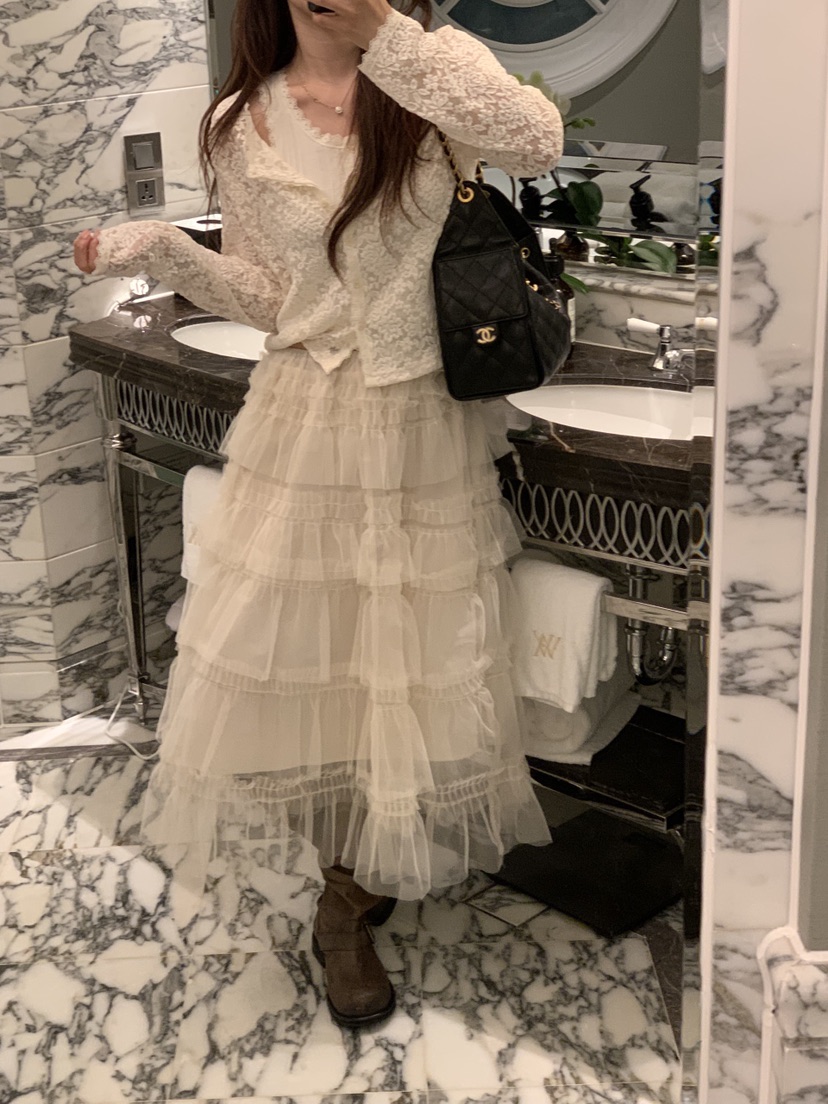 LA CREME韓國直郵女士新品人氣休閑推薦真品時尚熱賣開衫LA CREME開衫