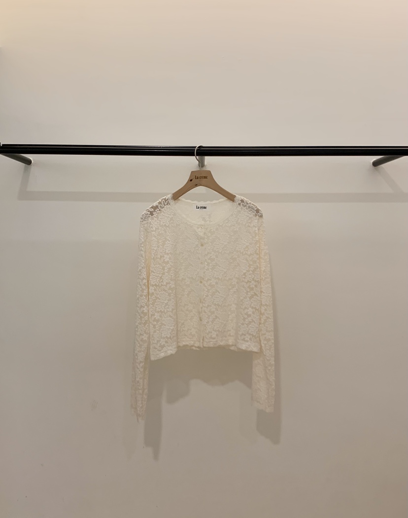 LA CREME韓國直郵女士新品人氣休閑推薦真品時尚熱賣開衫LA CREME開衫圖色1