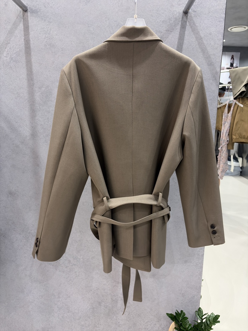 LIMERENCE東大門實拍女裝新品休閑推薦人氣西裝西服含腰帶LIMERENCE西裝/西服