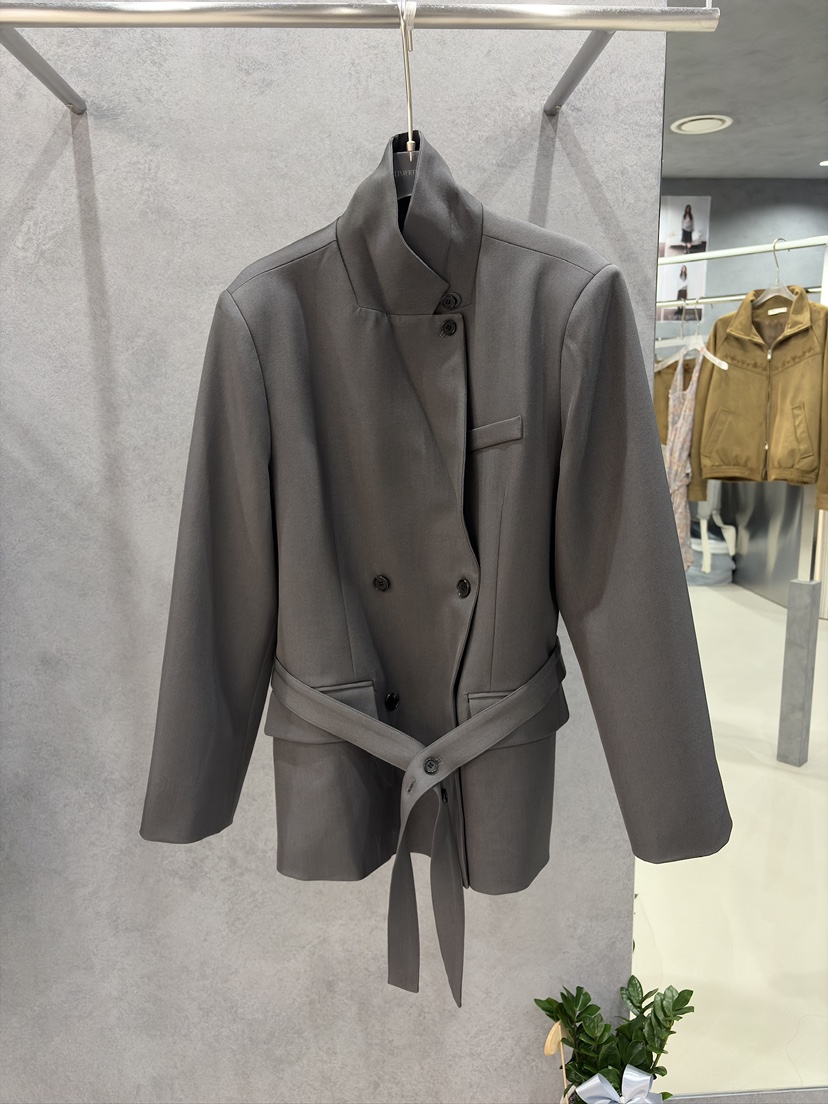 LIMERENCE東大門實拍女裝新品休閑推薦人氣西裝西服含腰帶LIMERENCE西裝/西服圖色1