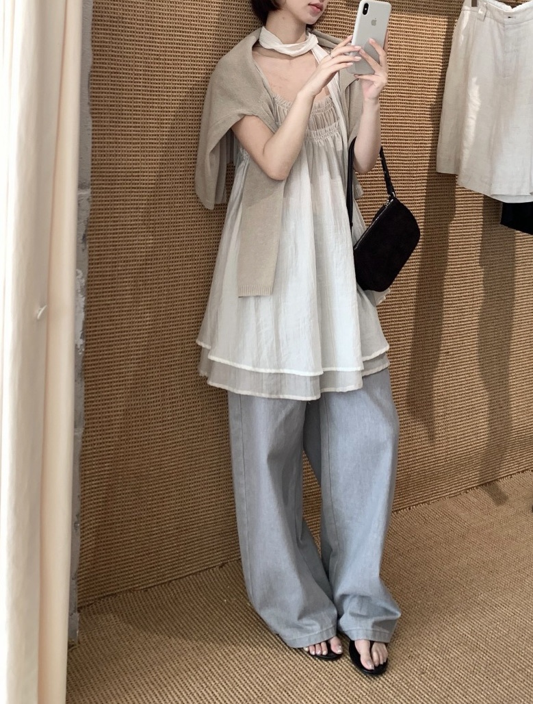 SYMBOL東大門代購女士新品真品時尚人氣推薦連衣裙含圍巾SYMBOL連衣裙