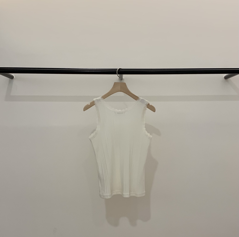 LA CREME韓國代購女士新品熱賣時尚休閑吊帶背心蕾絲無袖LA CREME吊帶/背心