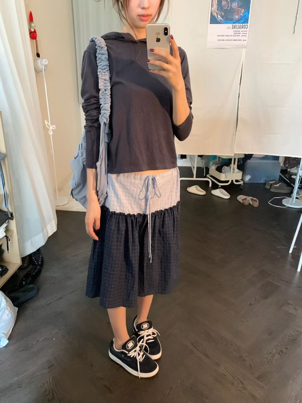 LANEWOOD東大門實拍女士新品熱賣休閑時尚推薦半身裙中短裙LANEWOOD半身裙/中短裙