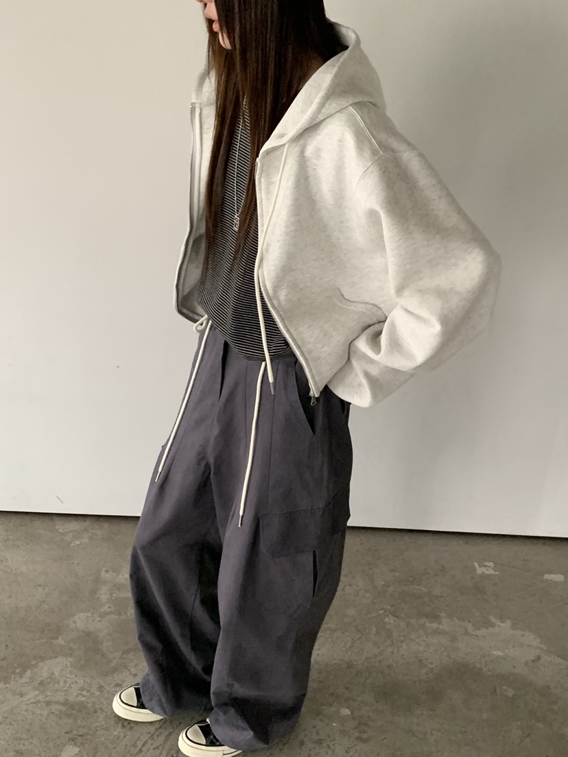 RIVER RAIN韓國直郵女裝新款人氣推薦真品衛衣拉鏈連帽衫RIVER RAIN衛衣